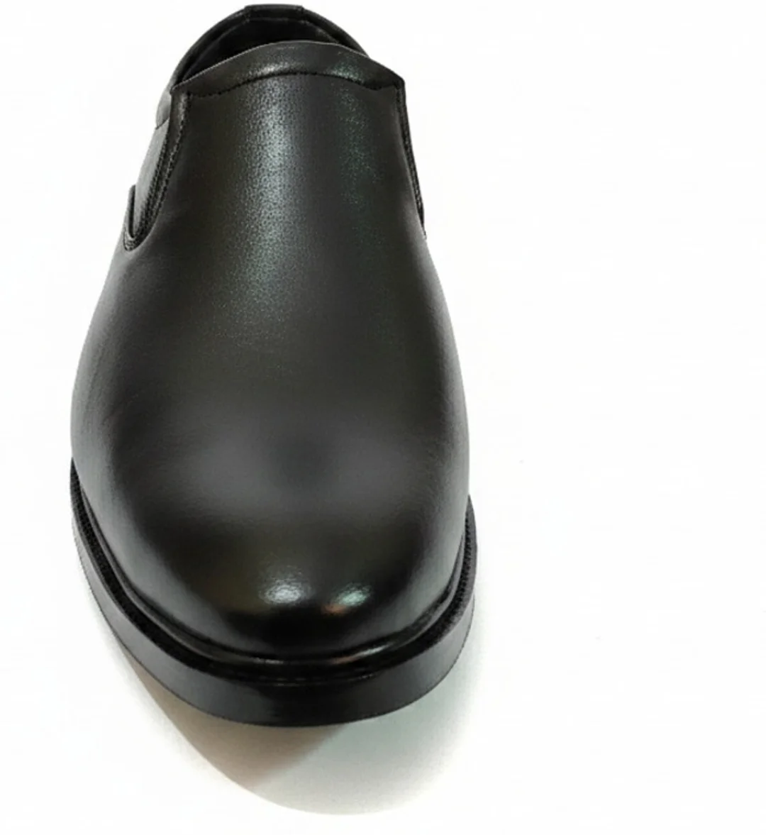 GVOLF Stylish Slip-On Formal Shoes for Men in Black Synthetic Leather for Office Wear Business Meetings and Daily Corporate Use 2001 size 7 image 4