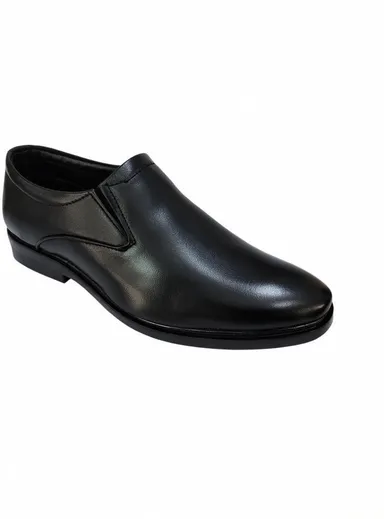 GVOLF Stylish Slip-On Formal Shoes for Men in Black Synthetic Leather for Office Wear Business Meetings and Daily Corporate Use 2001  size 10 thumbnail 1