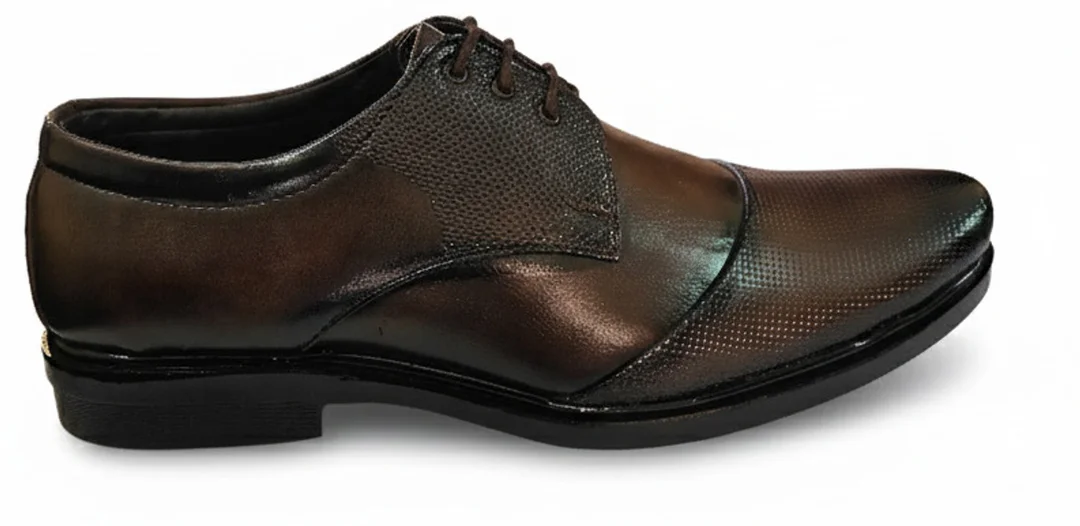 GVOLF Premium quality Leather Formal Shoes for Men with Polished Finish Lace-Up Office Wear Business Footwear Size 9 image 2