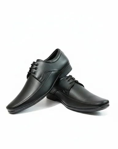 GVOLF Leather Lace Up Formal Shoes for Men  Office Wear Business Meetings Corporate Use Comfortable Cushioned Sole Size 9 thumbnail 0