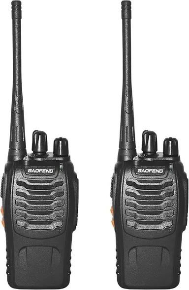 Baofeng BF-888S UHF Two Way Radio Walkie Talkie Pack of 2 with 16 Channels Long Range Communication for Security Events Construction and Outdoor Use thumbnail 0