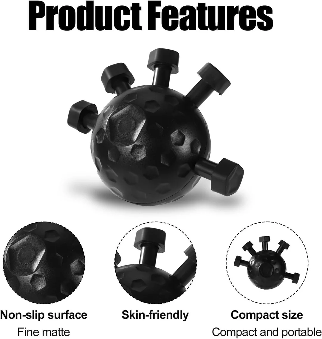 Right Traders ,Hand Grip Strengthener,Ultimate Finger Exerciser Strength Trainer Exercise Ball  image 4