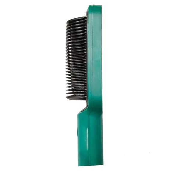 MADSWAS Professional Hair Straightener Comb Brush for Women & Men Fast Heating Ionic Hair Styler Straightening Machine Brush with Adjustable Temperature Anti Frizz & Anti Scald image 2
