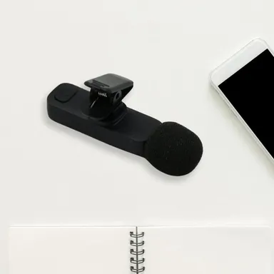 Wireless Clip On Microphone for Live Streaming Android iPhone Type C Lightning, Noise Cancelling Mini Lavalier Mic for YouTube Reels Podcast Vlogging Online Classes India thumbnail 2