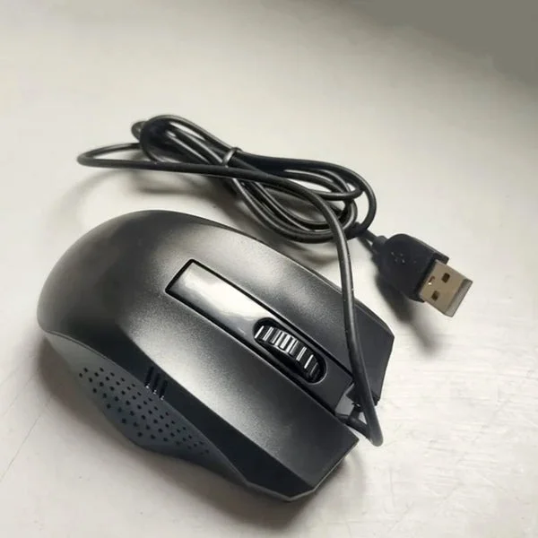 High Precision Wired USB Mouse for PC Laptop, Ergonomic Optical Mouse 1000 DPI Plug and Play, Budget Computer Mouse Under 200 for Office Home Gaming India image 4