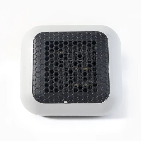 600W Wall Mounted Plug In Room Heater Compact Electric Mini Heater with Fast Heating Technology Direct Socket Personal Winter Heater for Home Office Bedroom with Converter image 3
