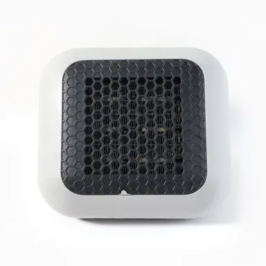 600W Wall Mounted Plug In Room Heater Compact Electric Mini Heater with Fast Heating Technology Direct Socket Personal Winter Heater for Home Office Bedroom with Converter thumbnail 2