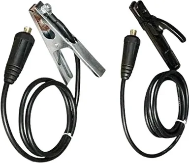 200 Amp Electrode Holder Earth Clamp 35-50 Male Connector with 1.75m Copper Cable Set for Inverter ARC MMA Welding Machine Heavy Duty Industrial Kit thumbnail 4