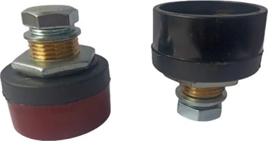 35-50mm Heavy-Duty Brass Male and Female Welding Cable Connector with Alignment Key for Inverter ARC MMA Welding Machine Industrial Power Coupler thumbnail 2