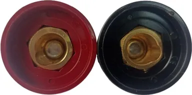 35-50mm Heavy-Duty Brass Male and Female Welding Cable Connector with Alignment Key for Inverter ARC MMA Welding Machine Industrial Power Coupler thumbnail 4