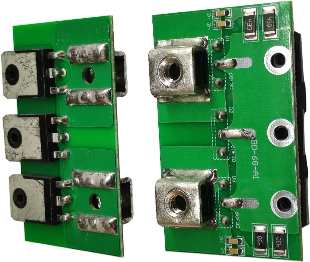 Assembled Double Sided Printed Circuit Board PCB FR4 Copper Clad Through Hole Industrial Electronic Circuit Board Pack of 1 image 2