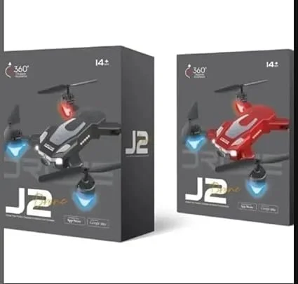 Generic J2 Foldable Camera Drone with HD Aerial Photography One Key Takeoff Altitude Hold and Gesture Control for Beginners and Hobby Flying image 1