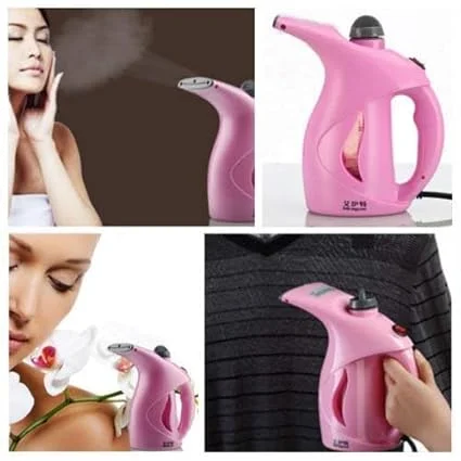 RZ 608 2 in 1 Handheld Garment and Facial Steamer 200ml Portable Steam Iron for Clothes and Face Multi Colour Fast Heating Home Travel Use image 3