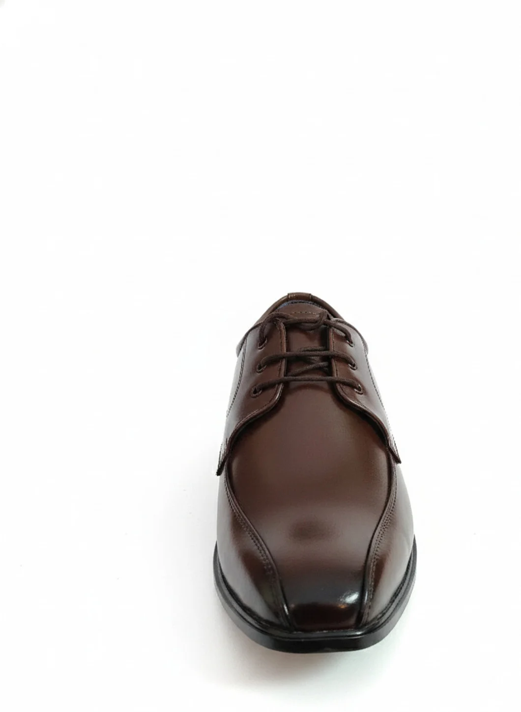 GVOLF Stylish Brown Formal Lace Up Shoes for Men Genuine Leather Office Wear Business Shoes for Corporate Meetings Daily Professional Use Size 6 image 3