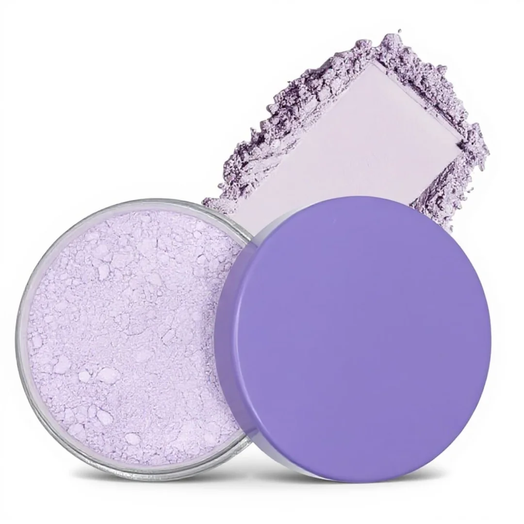 TRUOM Ultra-Fine Lavender Loose Setting Powder 30g – Brightening Matte Finish, Oil Control, Blur Pores, Long-Lasting Base Makeup for All Skin Tones image 1