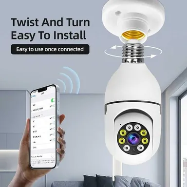 V380 Pro Fisheye 360 Degree Panoramic Wireless WiFi IP CCTV Security Camera  thumbnail 3