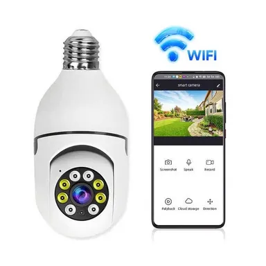 V380 Pro Fisheye 360 Degree Panoramic Wireless WiFi IP CCTV Security Camera  thumbnail 4
