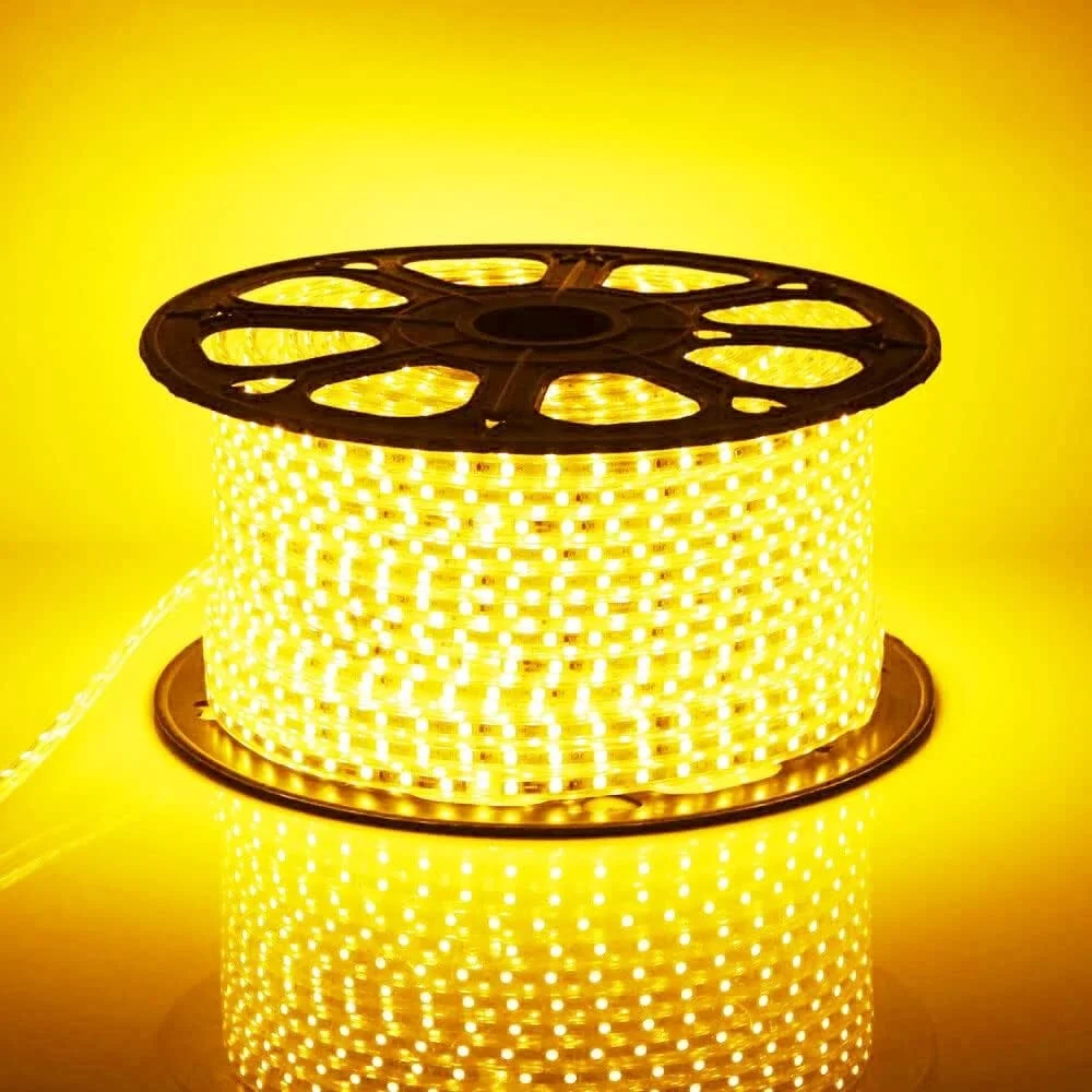 5 Meter Warm White LED Strip |Rope Lights |Energy Saving Waterproof Home Decor, False Ceiling & Room Lighting for Diwali image 2