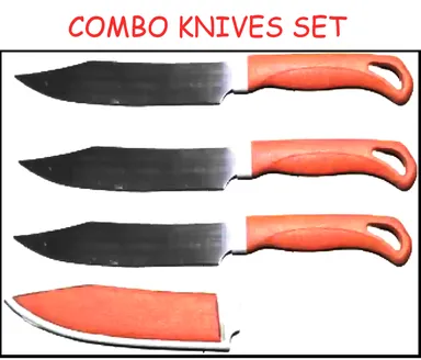 Kitchen Knife Set of 3 Pc thumbnail 1