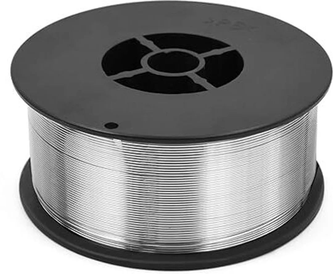 0.8mm Mild Steel MIG Welding Wire Roll 5 Kg Copper Coated Solid Wire for CO2 Shielding Gas Inverter MIG Welding Machine – High Quality ER70S‑6 Solid Filler Wire, Stable Arc, Low Spatter, Smooth Feed, Industrial & Workshop Consumable image 1