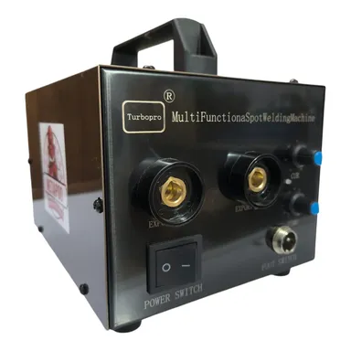 Portable Spot Welding Machine 220V Multifunction Foot Pedal Spot Welder with Adjustable Current and Time Control for Battery Tabs Nickel Copper Strip Welding DIY Lithium Pack Repair thumbnail 3