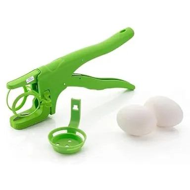 BPA Free Egg Cracker & Separator Tool for Kitchen One Handed No Mess Egg Opener with Shell Filter for Baking, Cooking & Breakfast Prep  Durable Easy Clean Kitchen Gadget India thumbnail 0