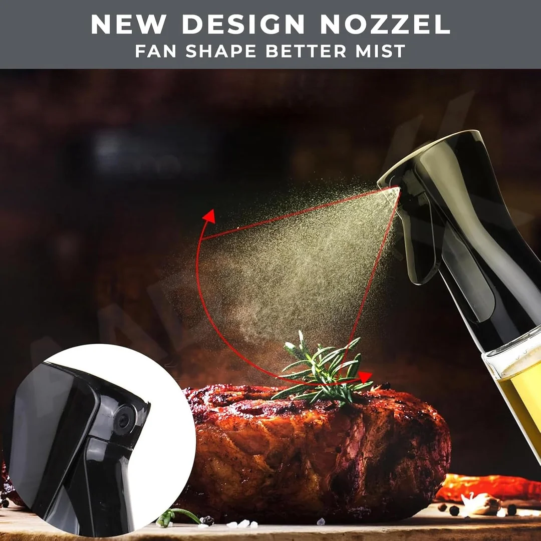 Refillable Glass Oil Dispenser for Cooking, Air Fryer & BBQ image 5