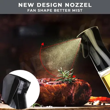 Refillable Glass Oil Dispenser for Cooking, Air Fryer & BBQ thumbnail 4