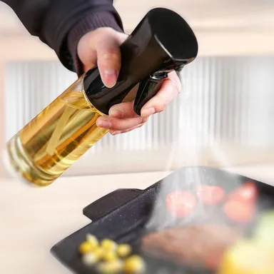 Refillable Glass Oil Dispenser for Cooking, Air Fryer & BBQ thumbnail 0