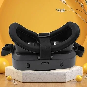 VR 3D Virtual Reality Headset for Android & iOS Smartphones with Adjustable HD Lenser 360 Degree Immersive Movie Gaming Experience Comfortable Head Strap Wide FOV Mobile VR Glasses image 2