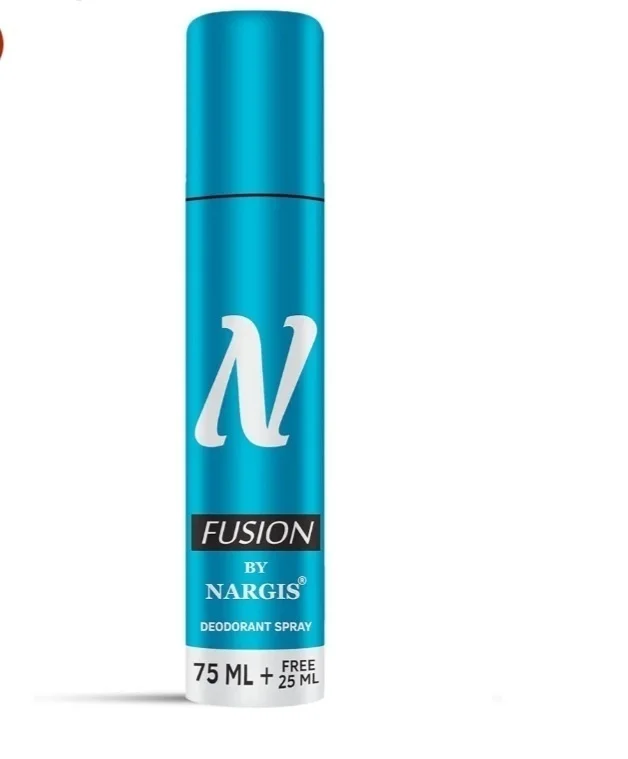 NARGIS Deodorant N Fusion 100ml Body Spray for Men and Women Long Lasting Fresh Fragrance Daily Use Perfume Deo Spray Pack of 1 image 1