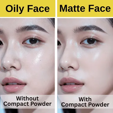 TRUOM Ultra-Fine Banana Yellow Loose Setting Powder for Base & Brightening | Flawless Matte Finish, Oil Control & Blur Pores | Long-Lasting Base Makeup for All Skin Tones - 30g thumbnail 2