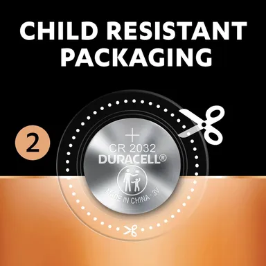 Duracell CR2032 Lithium Coin Battery for Specialty Devices, Calculator, Watch, Key Fob etc. (Pack of 5) thumbnail 1