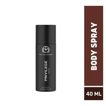 The Man Company Privilege Bold Deodorant for Men - 40 ml | Premium Body Spray body spray long lasting image 1