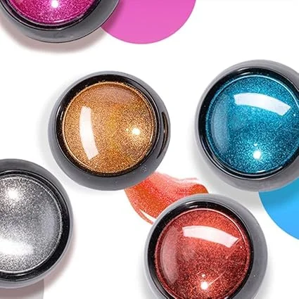 12 Colours Metallic Holographic Chrome Nail Powder Set Mirror Effect Reflective Glitter Nail Art Pigment Kit for Girls Women UV Gel Polish Finish image 1