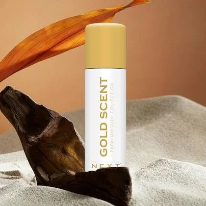 Gold Scent Temption Bright 40ML Unisex Deodorant Body Spray & Fresh Fragrance Mist for Men Women Long Lasting Everyday Confidence Travel Size Pocket Perfume image 1