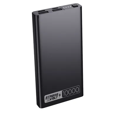 Power Bank K1 10000 mAh Portable Charger Dual USB Fast Charging Battery Pack with LED Indicator High Capacity Mobile Powerbank for Smartphones Tablets thumbnail 0