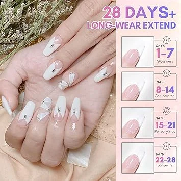 Poly Extension Gel 15ml Clear Builder Nail Extension Gel for Salon & Easy DIY at Home Long Lasting Trendy Nail Art Design UV LED Curing Professional Nail Polish Gift for Women India image 1