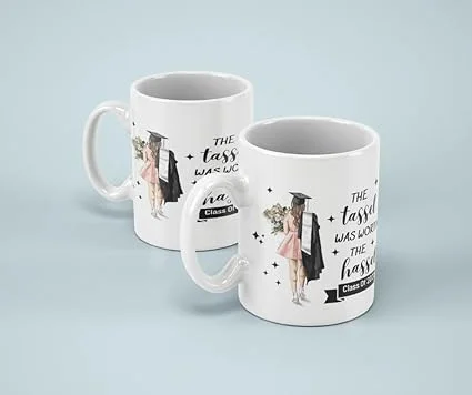 Personalised Photo Printed White Ceramic Coffee Mug 350ml Customised Picture Cup with Free Key Chain Gift for Birthday Anniversary Valentines Day Office Home Use image 1