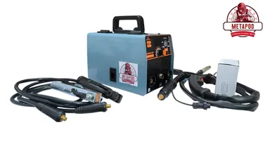 METAPOD MIG MMA 200 Amp Gasless Welding Machine with Dual Function MIG ARC Inverter IGBT Portable Welder for Mild Steel Stainless Steel Iron Home Workshop Use India Gray thumbnail 7