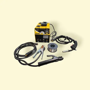 METAPOD MIG MMA 200A Gasless Welding Machine Dual Function Inverter IGBT ARC Welder Portable 200 Amp MIG Welder for Mild Steel Stainless Steel Iron Fabrication India thumbnail 4