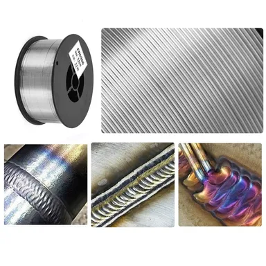 METAPOD 0.8mm Copper Coated Mild Steel MIG Welding Wire 5kg Spool ER70S-6 CO2 Gas Compatible Welding Consumables for Industrial Fabrication Auto Repair Steel Works India thumbnail 3