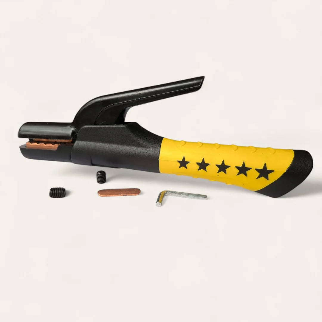 Heavy Duty 600‑800 Amp Electrode Holder with Heat‑Resistant Handle for Arc MMA Welding Machine Industrial Copper Clamp Durable Welding Tool image 3
