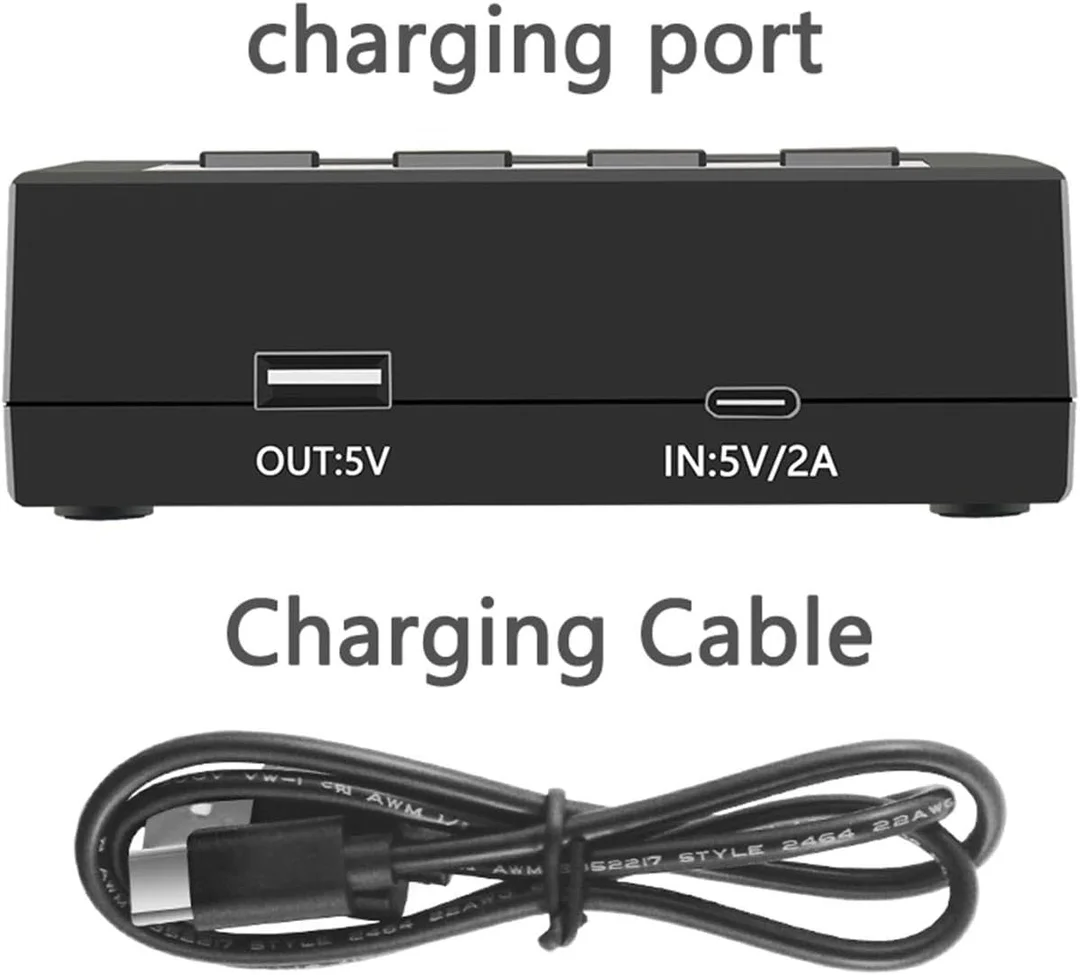 4‑Slot Universal Smart Battery Charger for Li‑ion 18650 26650 21700 18350 14500 + AA AAA NiMH NiCd with LCD Display Intelligent Fast Charging image 6