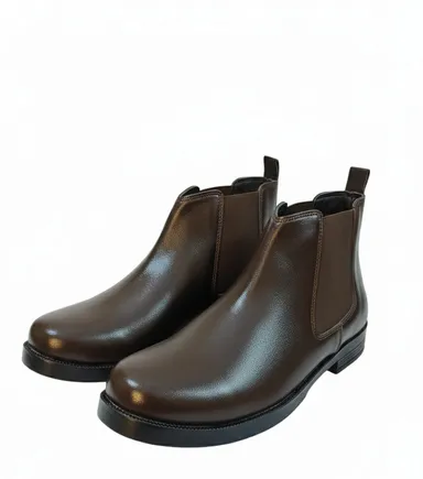 GVOLF Stylish Chelsea Boots for Men Slip On Ankle Boots Synthetic Leather for Office Wear Formal and Casual Use Size 6 thumbnail 1