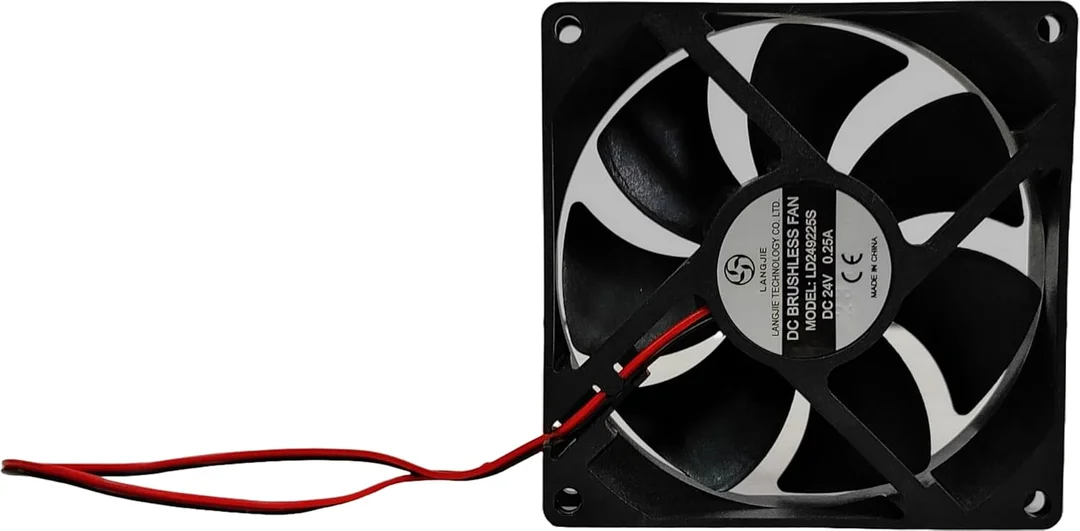 METAPOD 3.5 Inch 24 V DC Axial Flow Cooling Fan 0.25A Plastic Body Industrial DC Brushless Inverter Welding Machine Exhaust Airflow Heat Dissipation Blade Cooler image 2