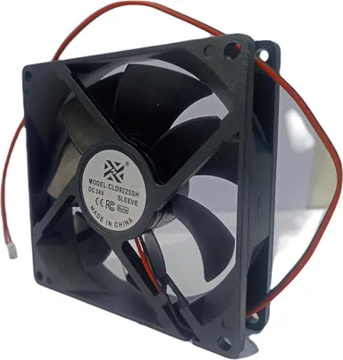 METAPOD 3.5 Inch 24 V DC Axial Flow Cooling Fan 0.25A Plastic Body Industrial DC Brushless Inverter Welding Machine Exhaust Airflow Heat Dissipation Blade Cooler thumbnail 4