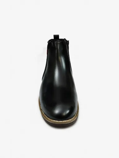 GVOLF Stylish Chelsea Boots for Men Slip On Ankle Boots Synthetic Leather for Office Wear Formal and Casual Use  Size 6 thumbnail 2