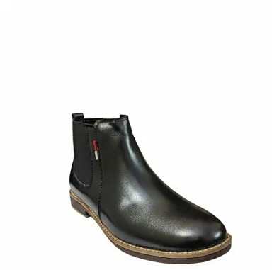 GVOLF Stylish Chelsea Boots for Men Slip On Ankle Boots Synthetic Leather for Office Wear Formal and Casual Use  Size 10 thumbnail 1
