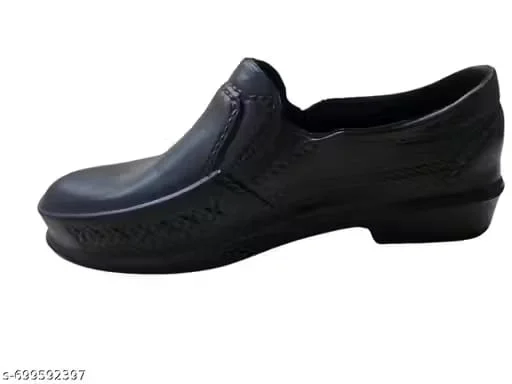 Men’s Black Formal Rubber Shoes – Lightweight & Comfortable Casual Premium Shoes Men’s Black Formal Rubber Shoes 8 image 2